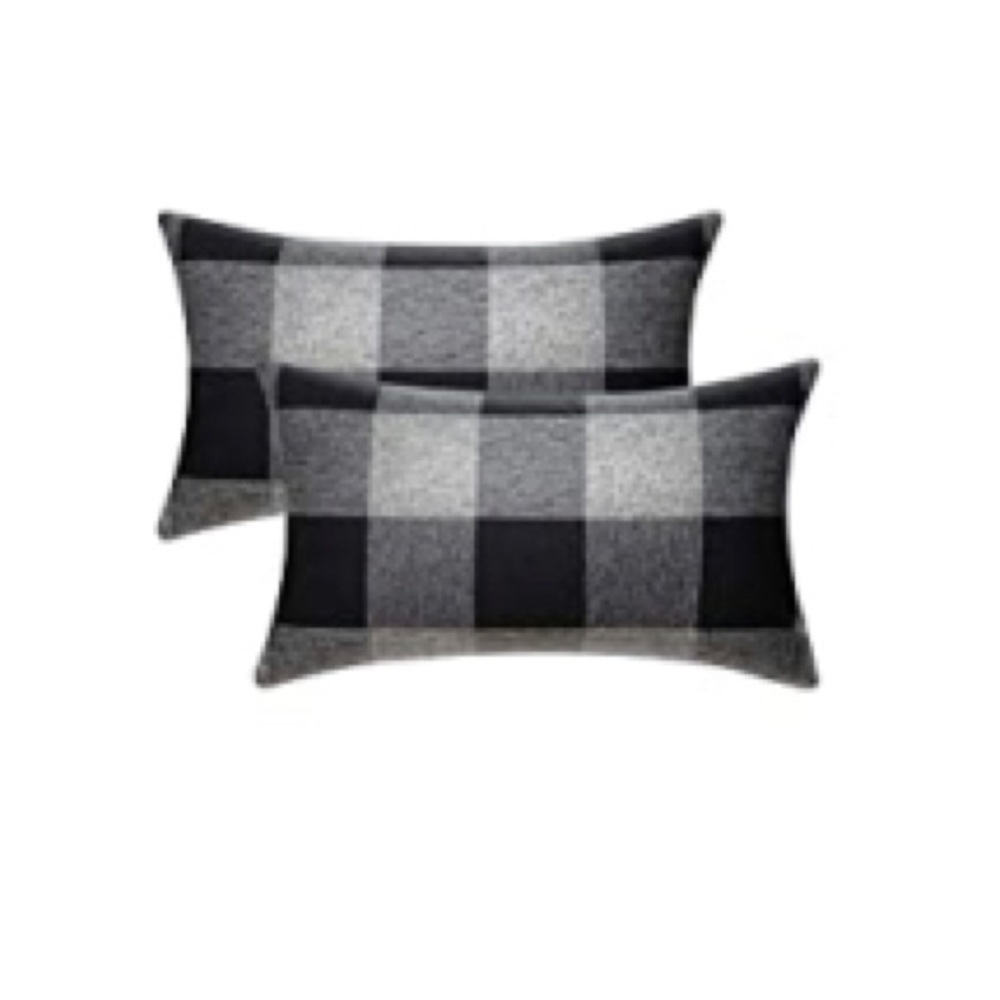 Pillow Covers 12"x20" (2 Pack)